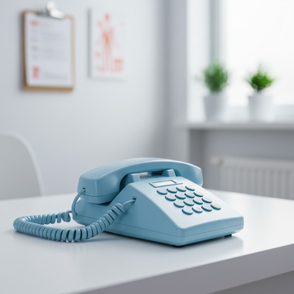 Blue phone